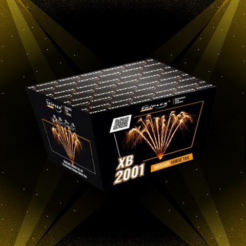 XB2001 BATERIA BROCADE HORSE TAIL 40S