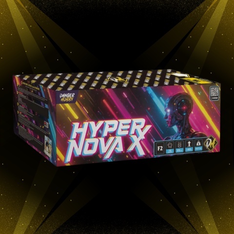 Bateria HYPERNOVA X - 72 strzały - 25 mm - PC2W1 6326