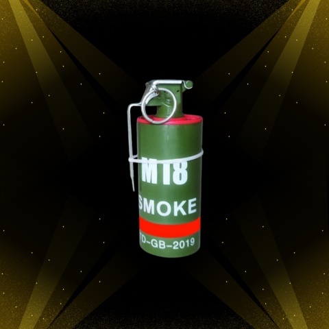 CLE7034-R SMOKE CZERWONY M18