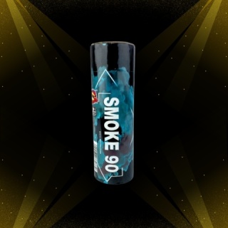 CLE7037B Świeca dymna Smoke 90 duża Niebieska