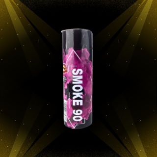 CLE7037P Świeca dymna Smoke 90 duża fioletowa