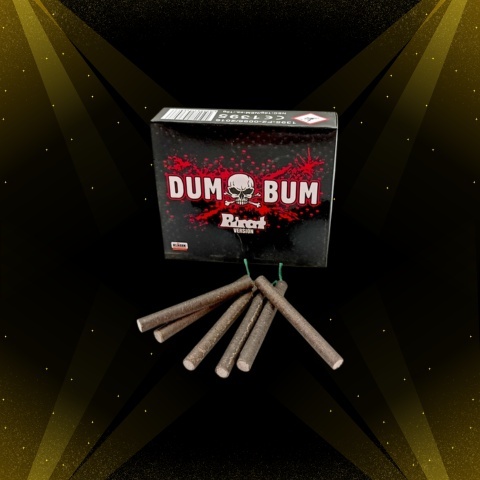 Dum Bum Black Pirat z lontem K0203KB