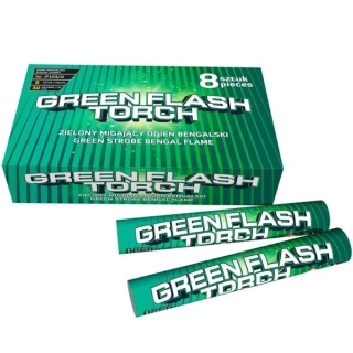 JF103/G - GREEN STROBE BENGAL FLAME