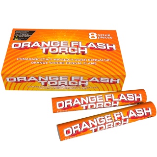 JF103/O - ORANGE STROBE BENGAL FLAME