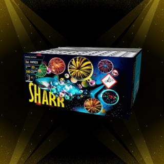 JW923 Wyrzutnia Fajerwerków SHARK - 100 Strzałów 20mm