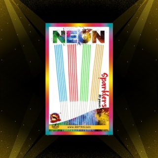 Neonowe Zimne Ognie 20szt CLE6303