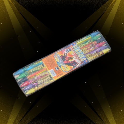 Rakiety Diablo średni JR2 12 sztuk F2