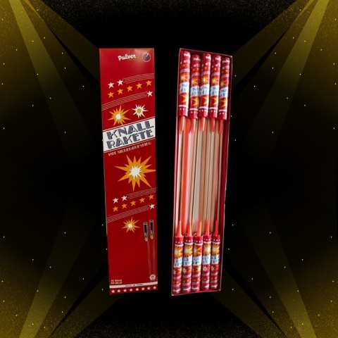 Rakiety Pulver Pyrotechnik Knallraketen mit Silberaufstieg / PP-SR-01