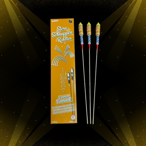 Rakiety Pulver Pyrotechnik Sternschnuppen Raketen / PP-R-FL-02