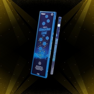 Rzymskie Ognie 8 Schuss Römisches Licht Kal. C - Blau Niebieski 5 sztuk