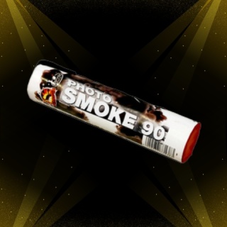 Świeca Dymna BIAŁA photo smoke CLE7038W