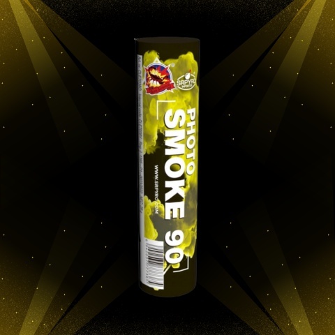 Świeca Dymna Żółta photo smoke CLE7038Y