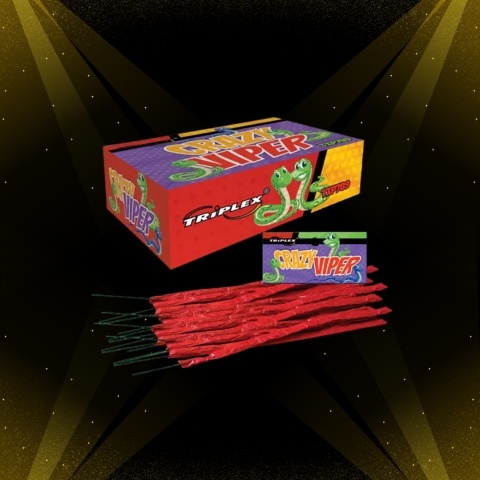 Trzaskające granulki Triplex CRAZY VIPER TXP789 - 12 szt.