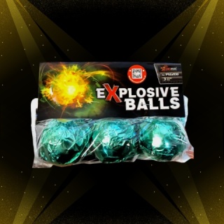 Trzaskające kulki Explosive Balls PXG208