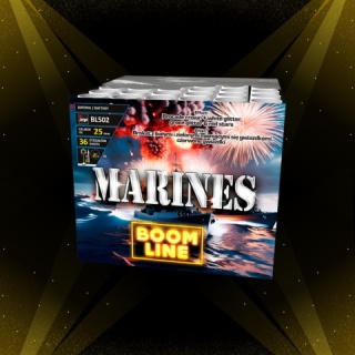 Wyrzutnia BL502 Marines - 36 strzałów - 25 mm