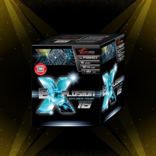 Wyrzutnia Piromax Explosion PXB2103 - 16 strzałów, kaliber 20mm