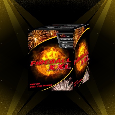 Wyrzutnia Piromax FIREBALL XXL PXB3613 - 16 strzałów, kaliber 50mm