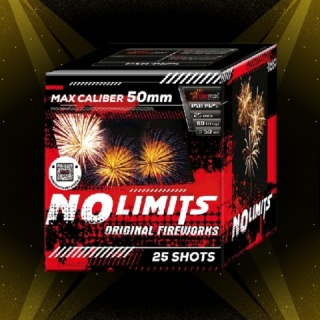 Wyrzutnia Piromax NO LIMITS PXB3925 - 25 strzałów, kaliber 50mm