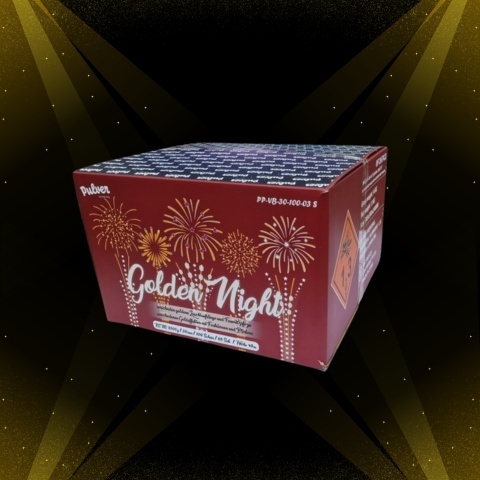 Wyrzutnia Pulver Pyrotechnik Golden Night / PP-VB-30-100-03 S