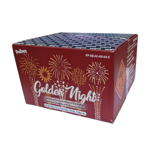 Wyrzutnia Pulver Pyrotechnik Golden Night / PP-VB-30-100-03 S