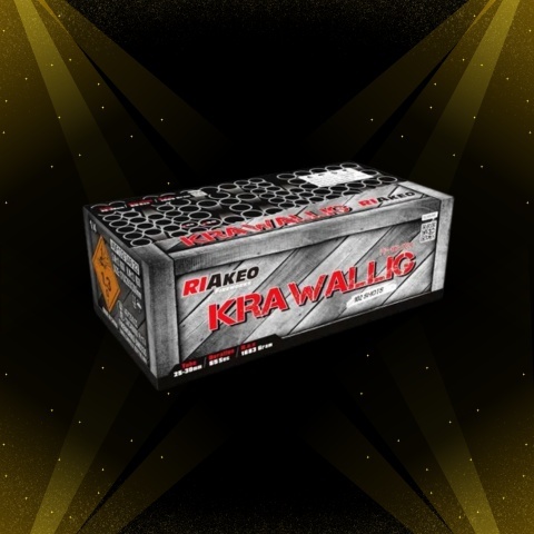 Wyrzutnia RIAKEO KRAWALLIG HF-102-2214 - 102 strzały, kaliber 25/30mm