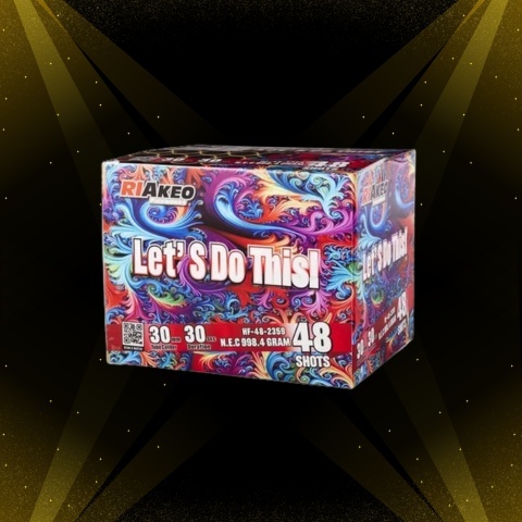 Wyrzutnia RIAKEO LET'S DO THIS! HF-48-2359 - 48 strzałów 30mm