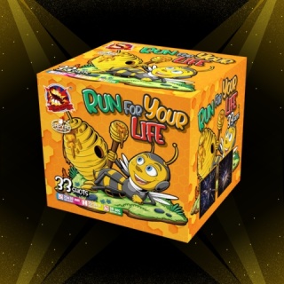 Wyrzutnia Run For Your Life 33 strzałów 25-30 mm SRPYRO