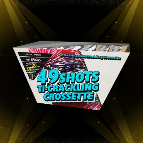 Wyrzutnia TI-CRACKLING CROSSETTE JW645 - 49s