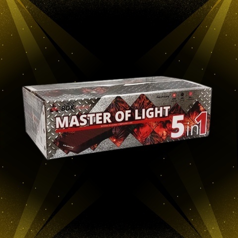 Wyrzutnia Triplex MASTER OF LIGHT TXB650 - 210 strzałów