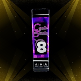 Wyrzutnia/Bateria RZYMSKICH OGNI Triplex CANDLE BUNDLE 8 XC3008 - 300 strzałów, kaliber 12/14mm