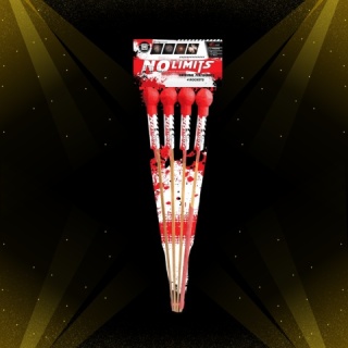 Zestaw 4 rakiet kulistych No Limits PXR219