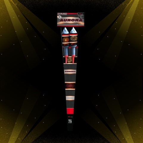 Zestaw Rakiet AURORA 2 szt. PXR215