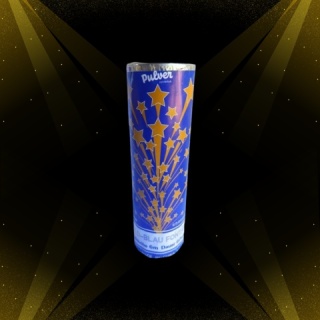 Złota Fontanna z niebeiskim bengalem Pulver Goldfontane mit blauer Leuchtbasis PP-LF-F-09