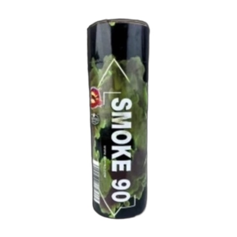 CLE7037G Świeca dymna Smoke 90 duża zielona