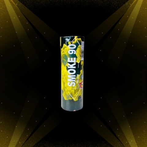 Świeca dymna CLE7037Y Smoke 90 duża żółta