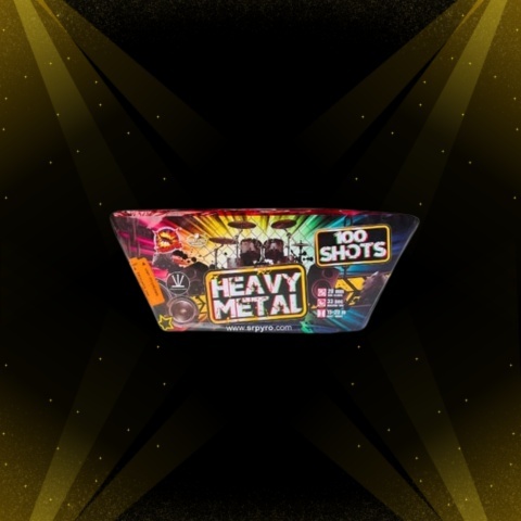 Wyrzutnia Heavy Metal 100 strzałów 20 mm SRPYRO CLE4114