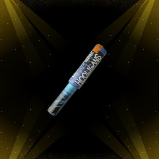 Świeca dymna na rączce Hooligans blue smoke HDP60M