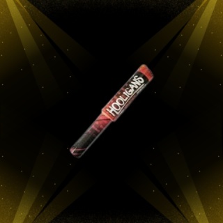 Świeca dymna na rączce Hooligans orange smoke HDP60O