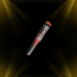 Świeca dymna na rączce Hooligans red smoke HDP60C