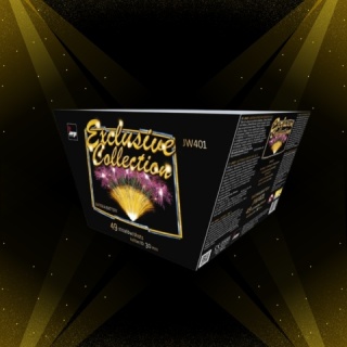 JW401 Wyrzutnia Fajerwerków Exclusive Collection - 49 strzałów 30mm