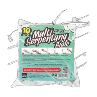 Multi Serpentyny Białe JK08/1 cena za jedną sztukę