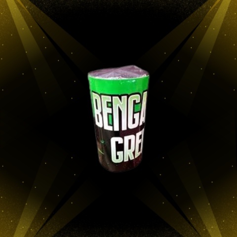 Ogień wrocławski Bengalos Green P-OW/G kolor zielony Pyrolife F2