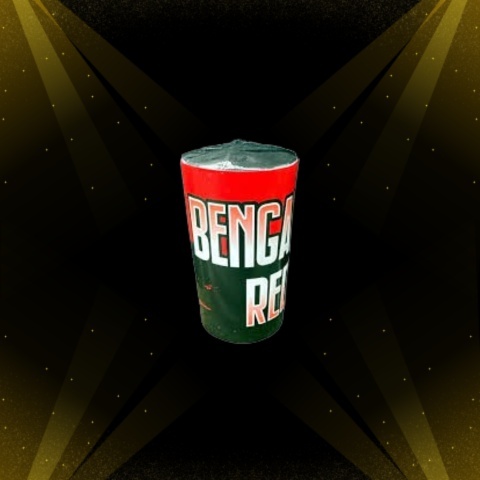 Ogień wrocławski Bengalos Red P-OW/R kolor czerwony Pyrolife F2