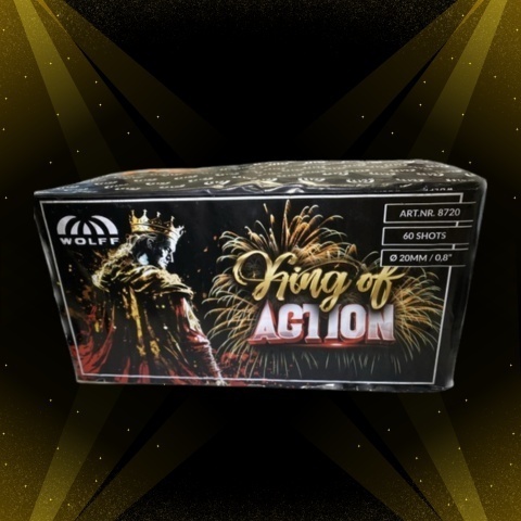 Wyrzutnia King Of Action 8720 60 strzałów 20mm <BI>