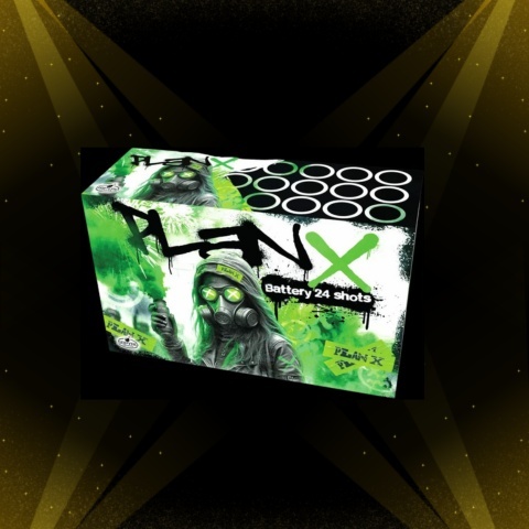 Wyrzutnia SR Pyro CLE4076 Plan X 24 strzały 38mm <BI>