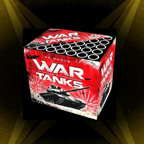 Wyrzutnia War of Tanks CLE4055 SR Pyro 35 strzałów 36mm <BI>