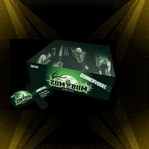 Motyle hukowe ZomBum Donnervogel ZB590 6 sztuk <BI>