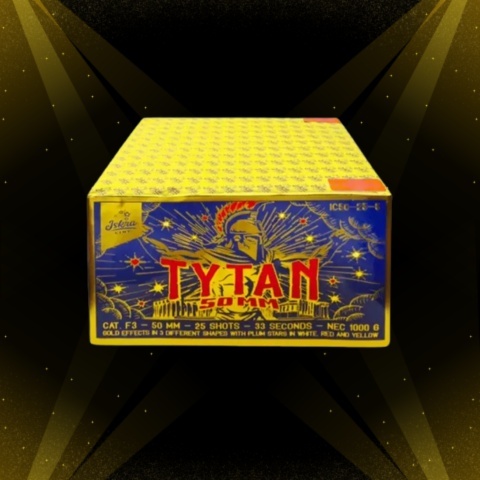 Wyrzutnia Tytan Iskra 25 strzałów 50mm <BI>