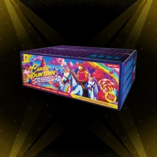 Wyrzutnia Candy Mountain Albert 100 strzałów 25mm <BI>