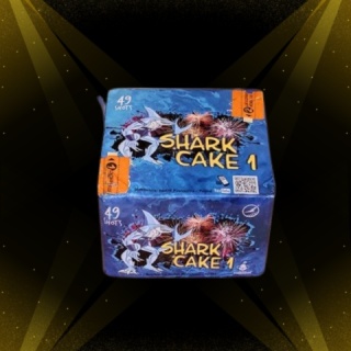 Wyrzutnia Shark Cake 1 Dextrin 49 strzałów <BI>